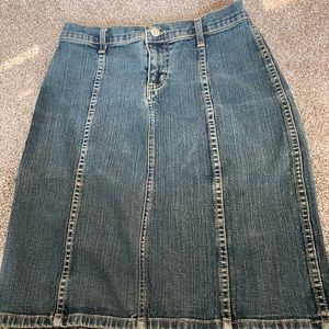Denim skirt